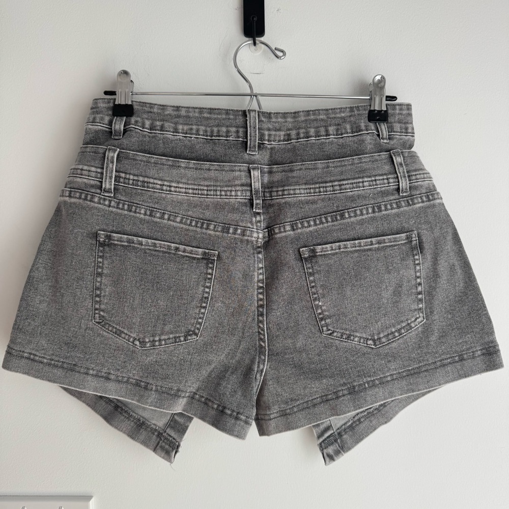 Jj’s Fairyland Women’s Gray Skort Shorts Size Medium NEW - Picture 5 of 11